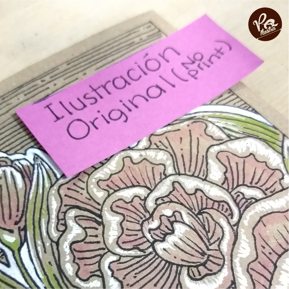 Precioso cuaderno artesanal de bolsillo pensado para los dibujantes, journalistas y amantes de los productos únicos. Su tamaño de 13x13 cm te permite transportarlo fácilmente, mientras llenas poco a poco sus 60 hojas blancas con tus vivencias, practicas de dibujo, listas de pendientes o simplemente cualquier cosa hermosa que merezca ser recordada a futuro. La portada totalmente ilustrada a mano lo convierten en una pieza única e irrepetible, digna del mejor coleccionista de arte y como tal, es entregada con certificado de originalidad, firma y número de pieza. Por último, su sistema de ojillos reforzados te permite reemplazar las hojas una vez que se terminen sin ningún problema ¡Este cuaderno está hecho para usarse por siempre! Contáctame para más información sobre facturación y costos de envío. by Veronik Ilustra